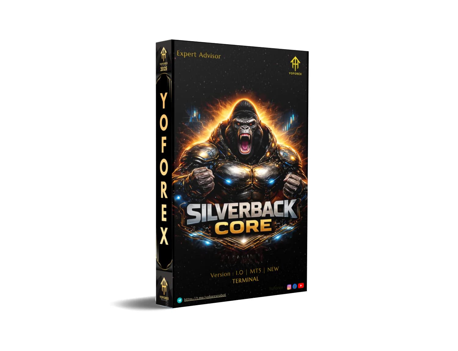 Unleash the Primal Fury: Silverback Core EA V1.0 MT5 – Dominate Forex Like a True Alpha!