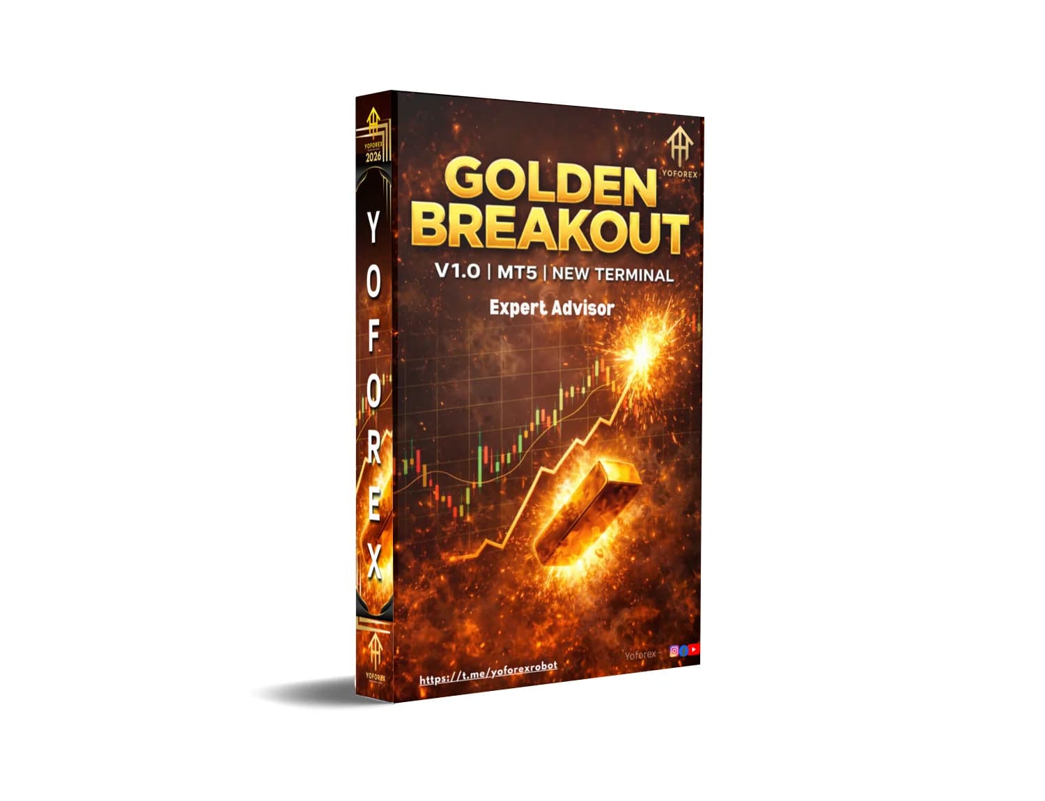Explode Your Forex Profits: Golden Breakout EA MT5 – Don't Miss Out!