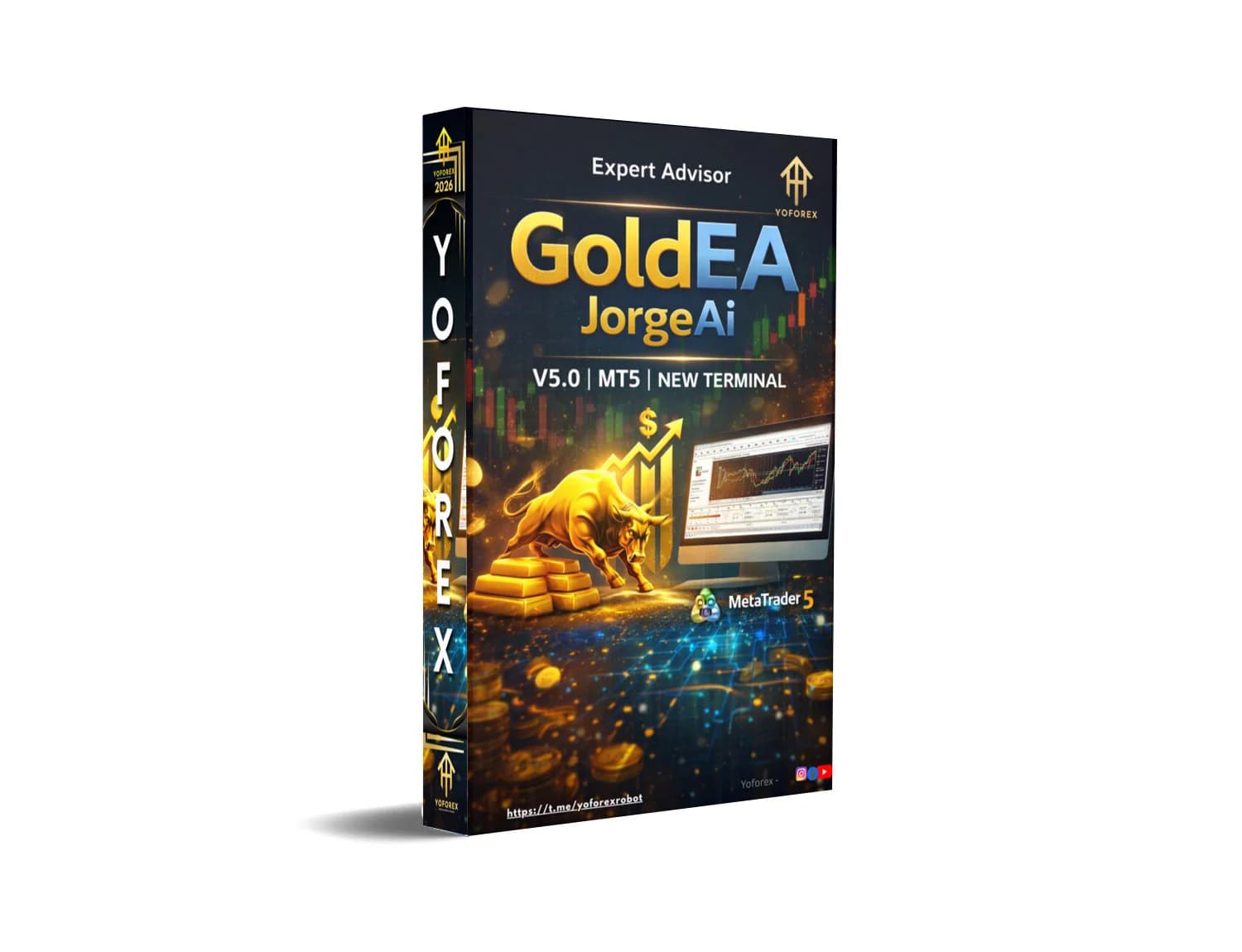 Explode Your Gold Trades: GoldEA JorgeAI EA MT5 – Grab It Before It's Gone!