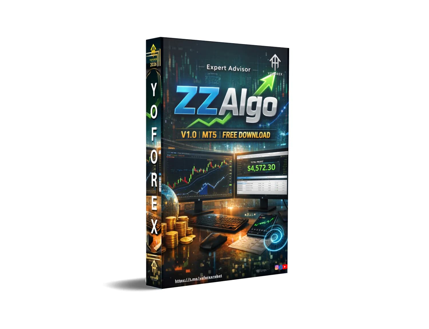 Explode Your Forex Profits NOW with ZZ Algo EA MT5 – Free Download Inside!