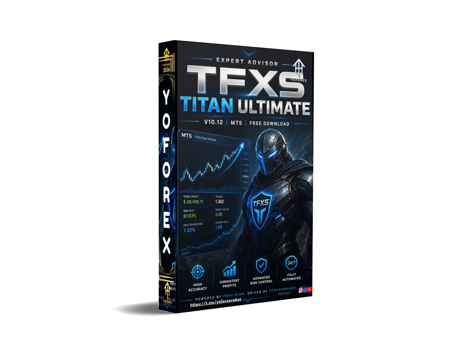 Explode Your Forex Profits NOW: TFXS Titan Ultimate EA MT5 Unleashed!