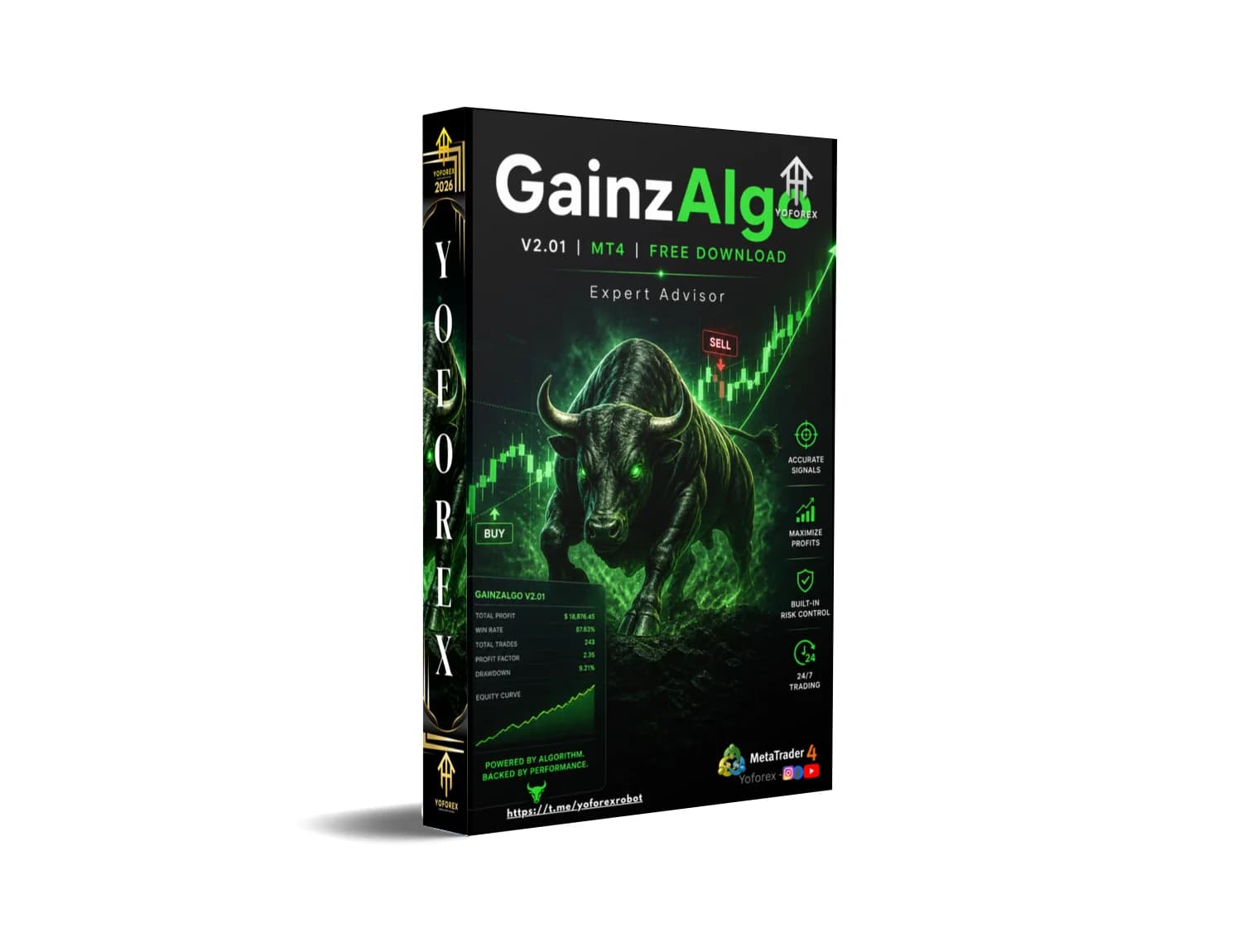 Explode Your Forex Profits: GainzAlgo MT4 EA – Free Download Alert!