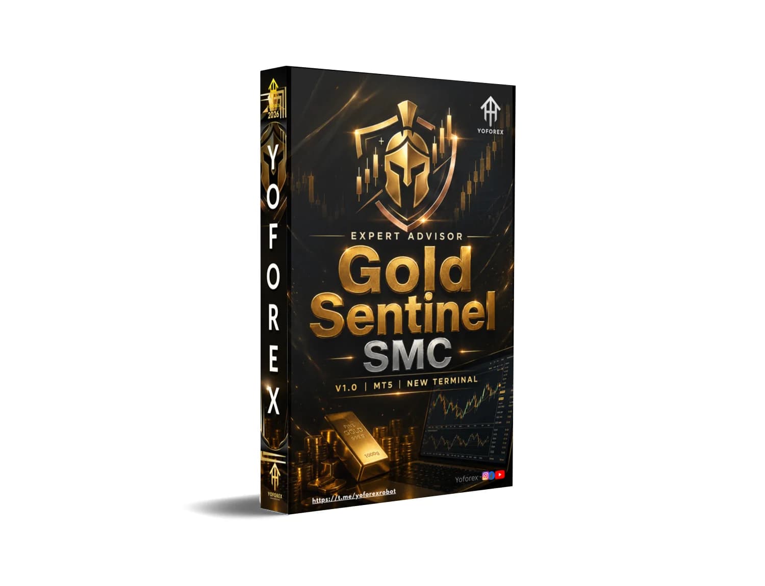 Explode Your Gold Profits NOW: Gold Sentinel SMC EA MT5 Unleashed!