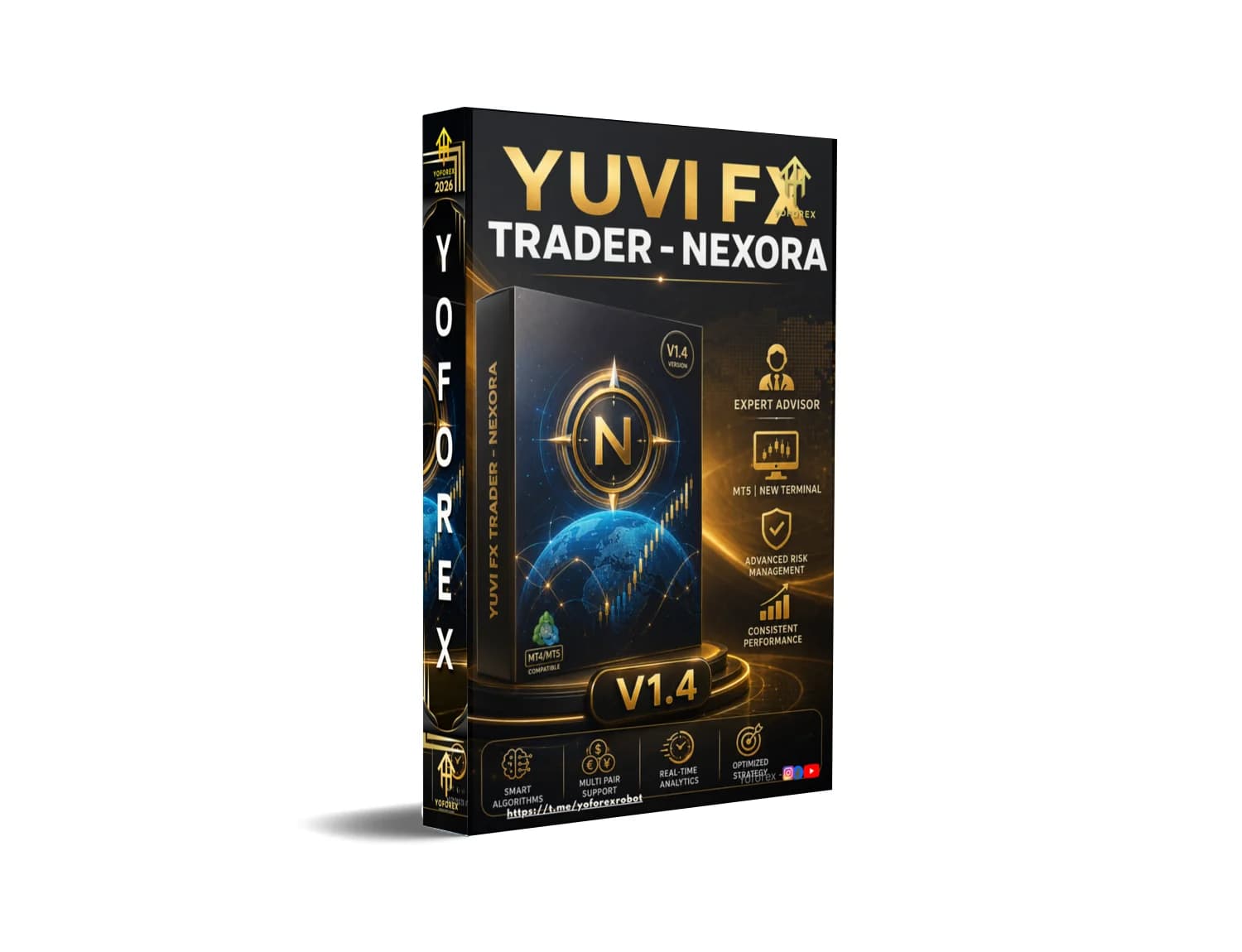 Explode Your Forex Profits: YUVI FX TRADER - NEXORA MT5 EA Revealed!
