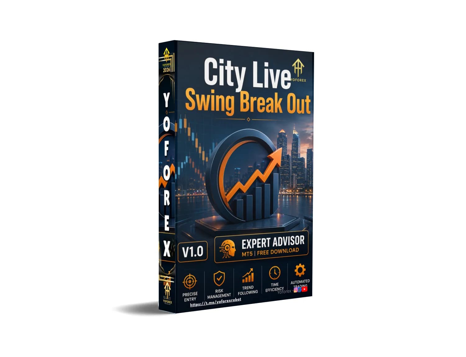 🚨 City Live Swing Break Out MT5 EA: Break Markets Now – Download Before It's Gone!