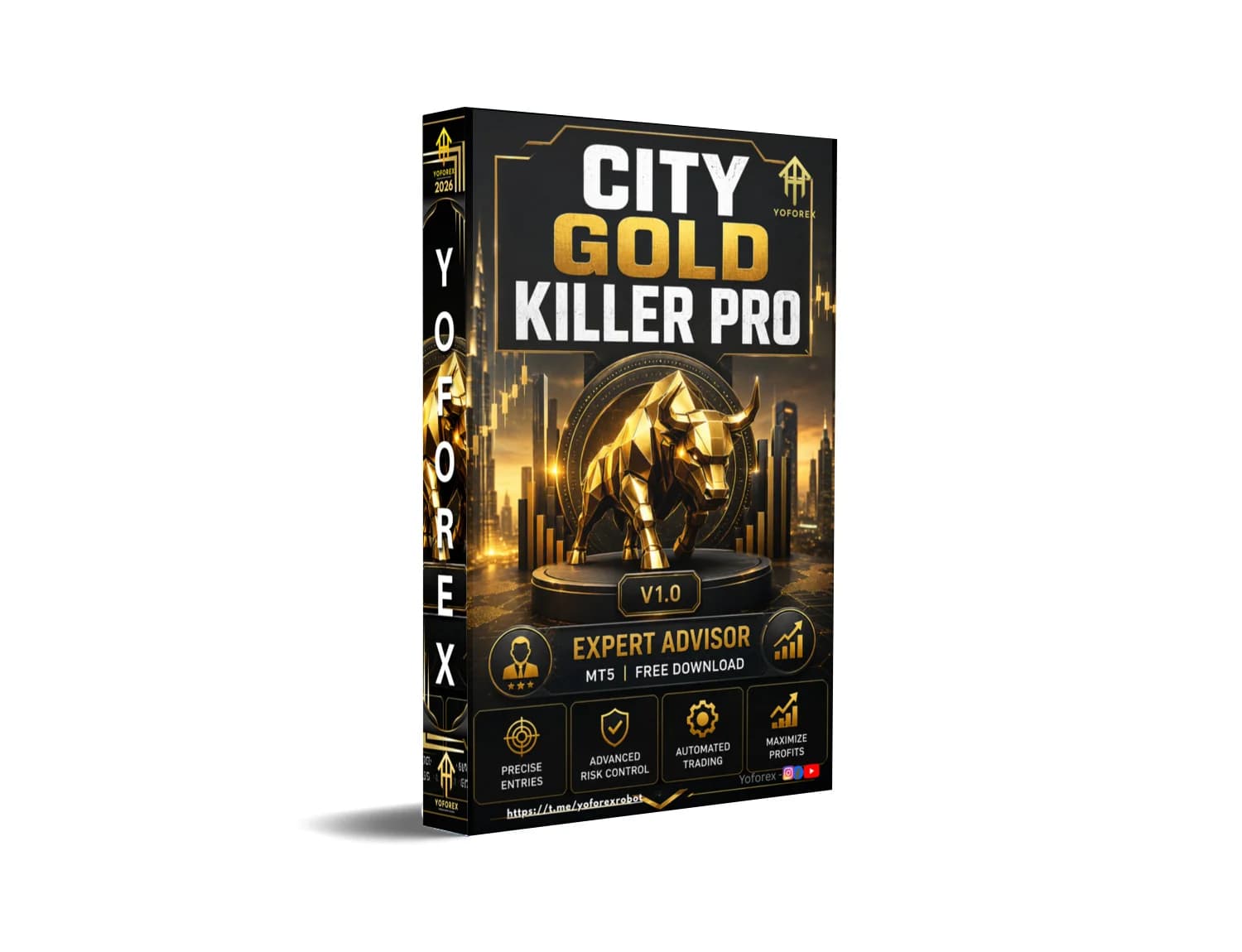 CITY GOLD KILLER PRO MT5: Explode Your Gold Profits NOW – Download Before It's Gone!