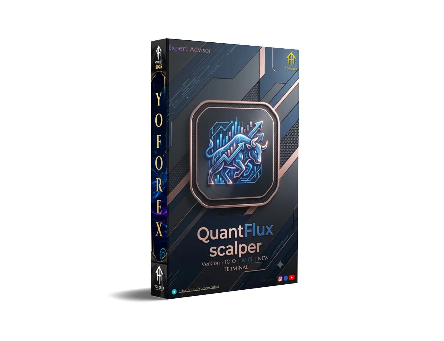 QuantFlux Gold Prop Firm Ready  EA V10.0 MT5