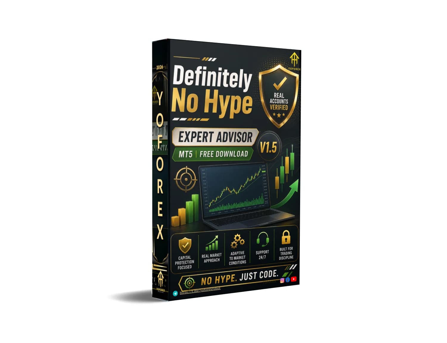 Definitely No Hype EA V1.5 MT5 