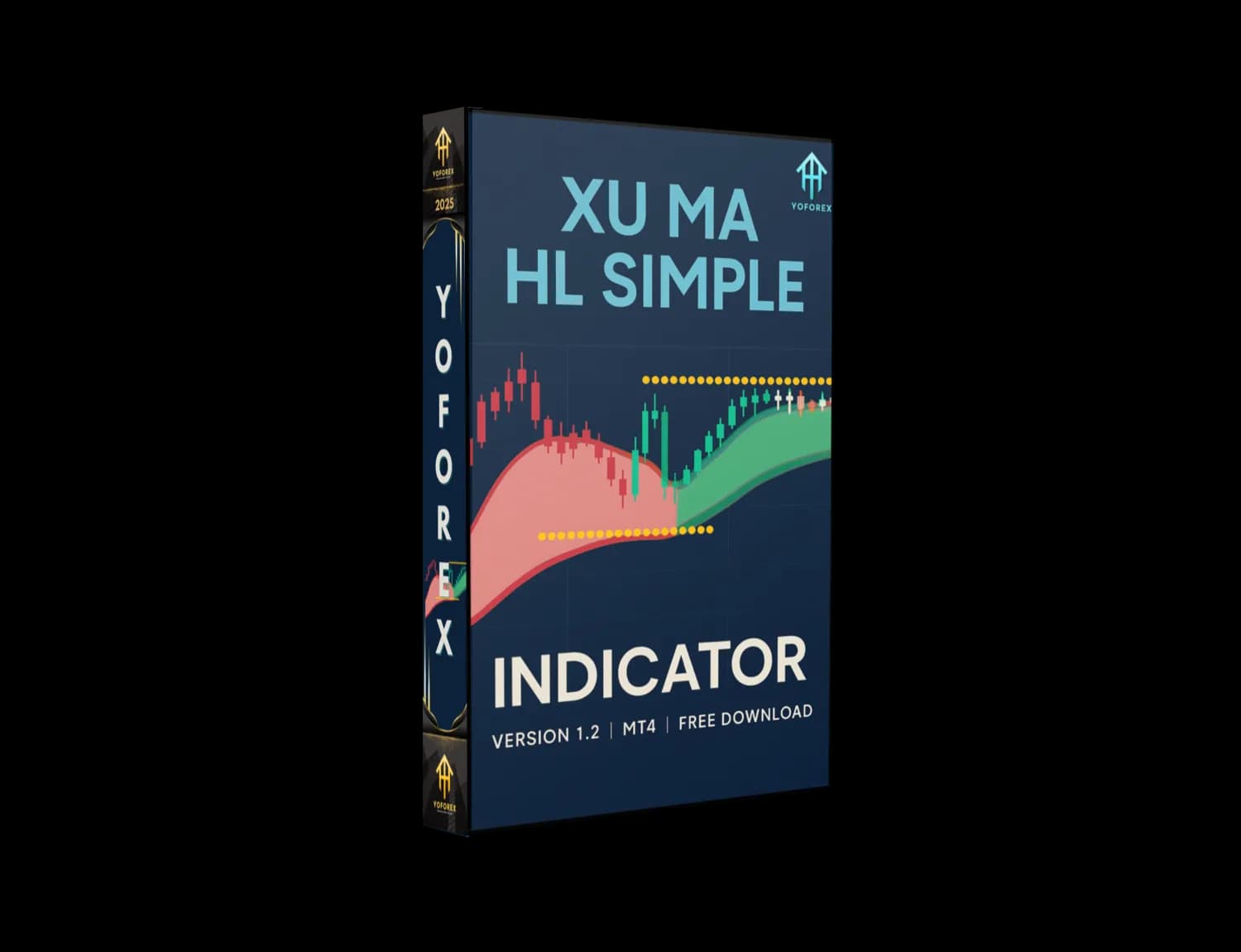 XU ma HL simple Indicator V1.2 MT4