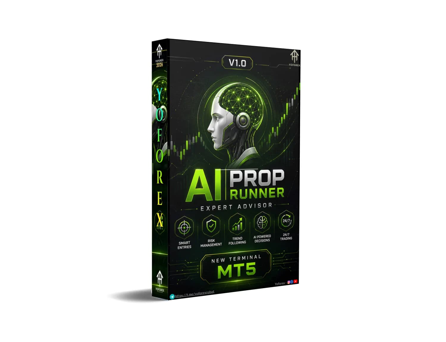 Download AI Prop Runner Gold EA v1.0 MT5 FREE Now - Dominate Prop Firms Instantly!