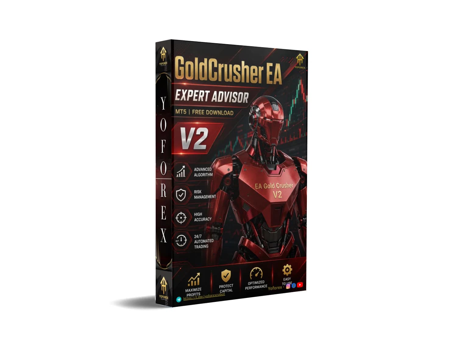 GoldCrusher EA FREE Download: Crush MT5 Gold Trades Now!