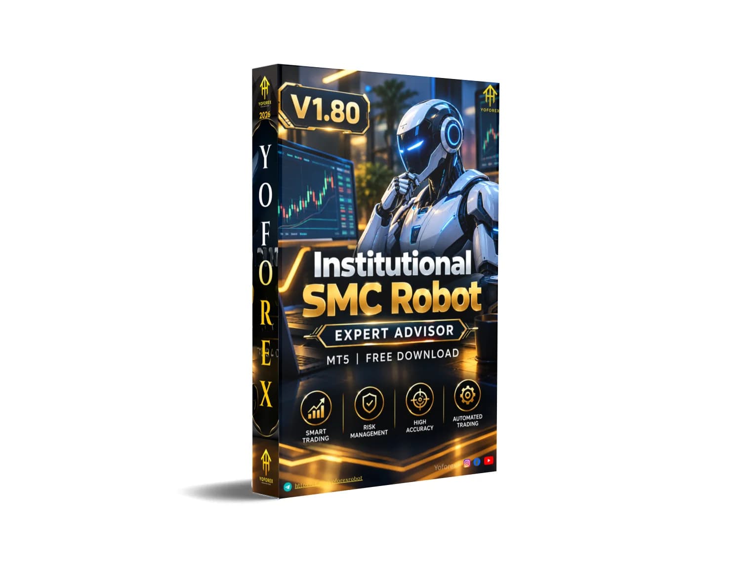 Institutional SMC Robot EA V1.80 MT5