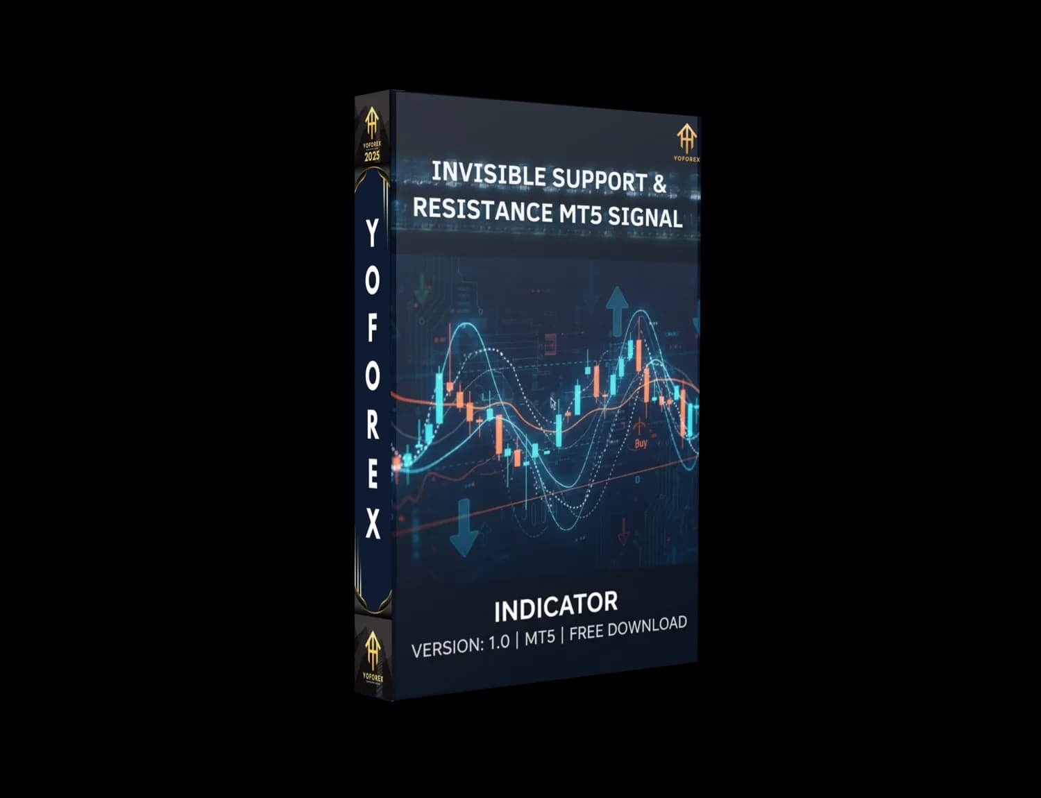 INVISIBLE SUPPORT & RESISTANCE MT5 SIGNAL Indicator V1.0