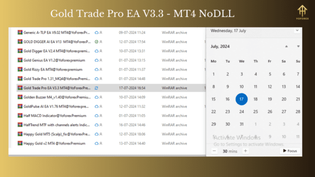 gold trade pro ea v3.3