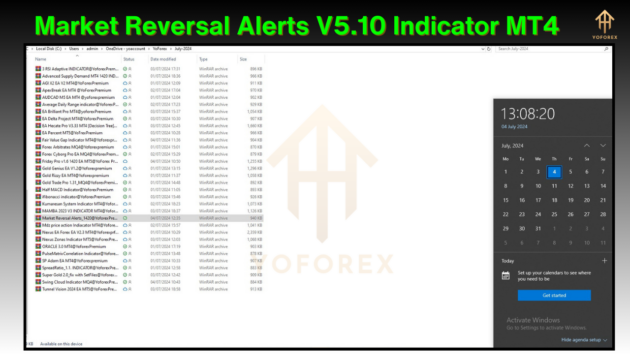 market reversal alerts v5.10 indicator