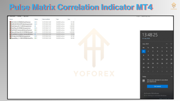 pulse matrix correlation indicator mt4