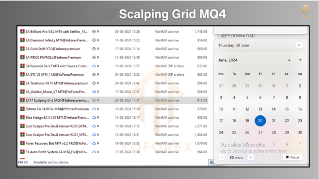 scalping grid mq4