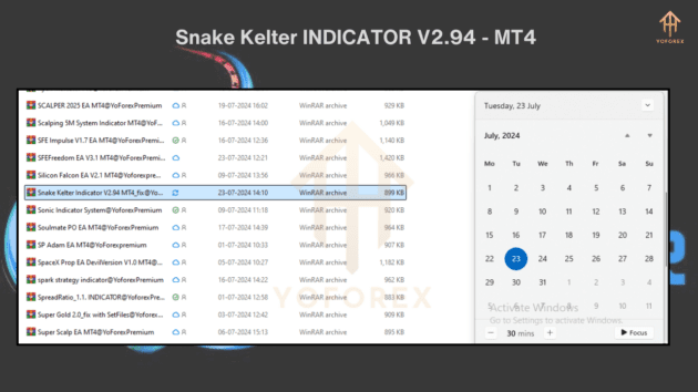 snake kelter indicator v2.94 mt4: