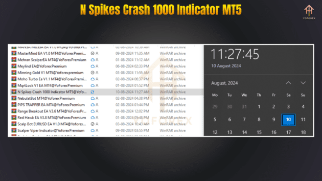 n spikes crash 1000 indicator