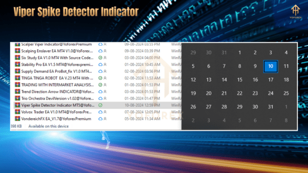 viper spike detector indicator