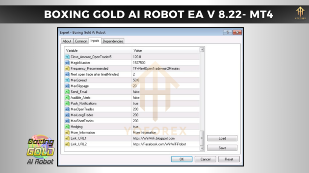 boxing gold ai robot ea v 8.22