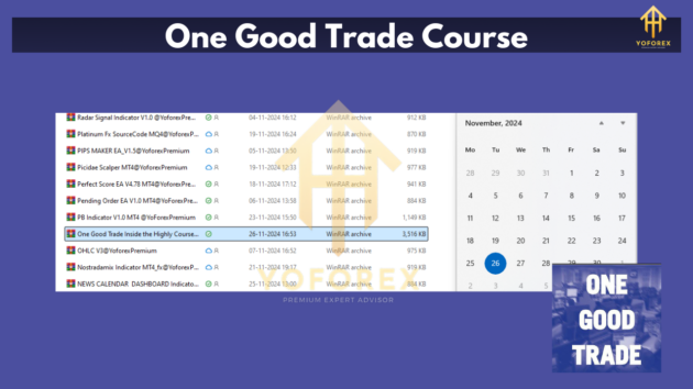 one good trade course