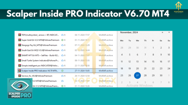 Scalper Inside PRO Indicator V6.70 MT4