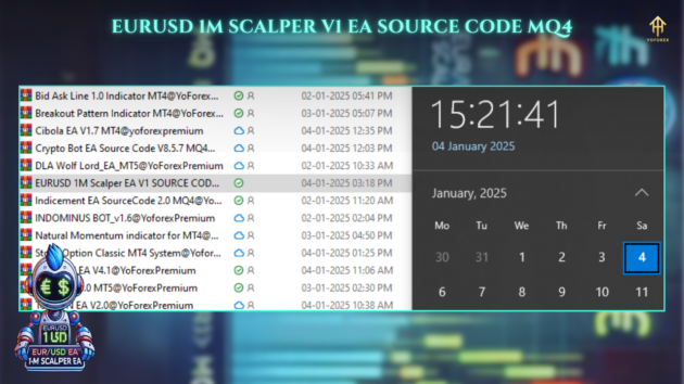 eurusd 1m scalper ea v1 source code - image 5